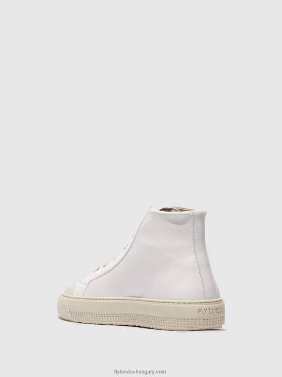 fehér 0X8XN729 hi-top edzőcipők topy586 Fly London nők