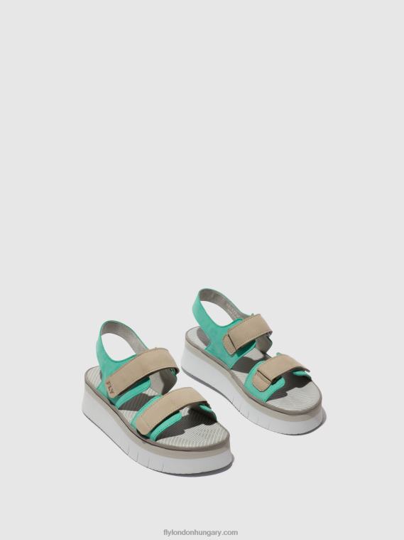 mynt/felhő 0X8XN578 sling-back szandál cori377 Fly London nők