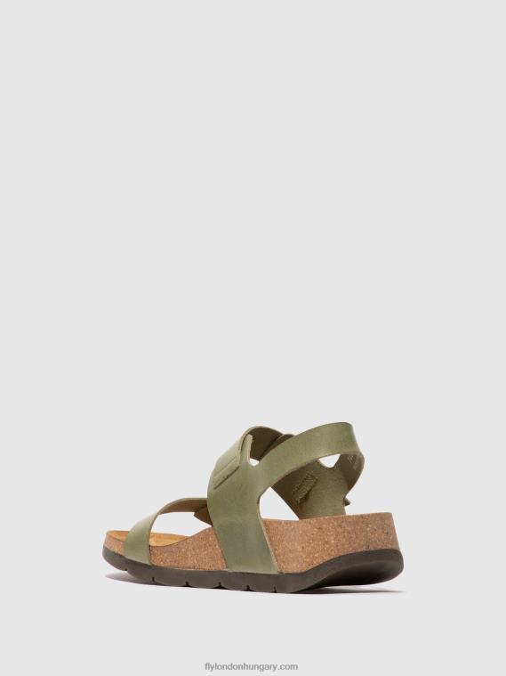 szmog 0X8XN584 sling-back szandál ceke722 Fly London nők