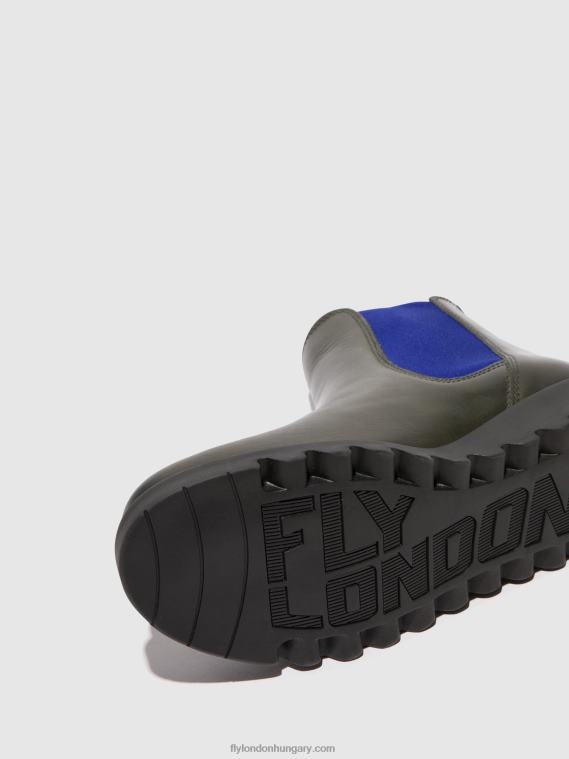 Salv Diesel (kék, rugalmas) 0X8XN118 chelsea bokacsizma Fly London nők