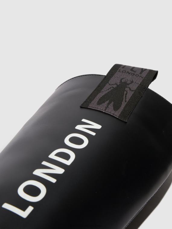 tunder fekete 0X8XN312 cipzáras csizma febe886 Fly London nők
